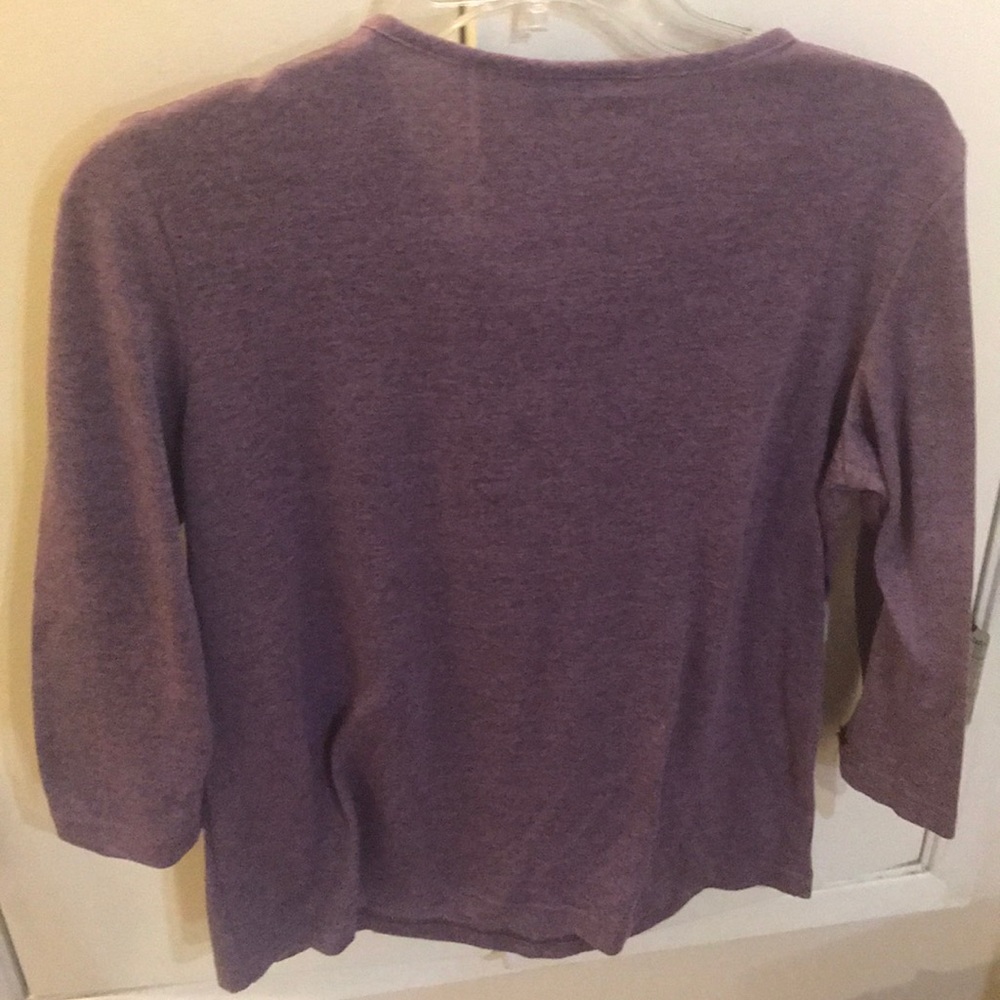 Blair heather twisted ruched sweater pullover M - Picture 6 of 8